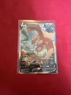 Pokemon TCG Charizard V Sword & Shield: Brilliant Stars 154/172 Holo Ultra Rare - Image 1