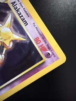 Alakazam 1/102 Holo Holo Rare Base Set 2 Pokemon - Image 5