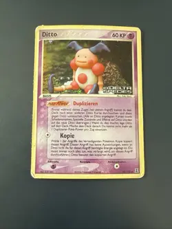 Pokemon : Ditto 38/113 Reverse Holo - EX Delta Species - Poor - German - Image 1