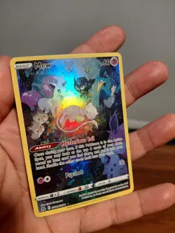 Mew Ultra Rare Holofoil Crown Zenith: Galarian Gallery GG10/GG70 LP Pokemon TCG - Image 2