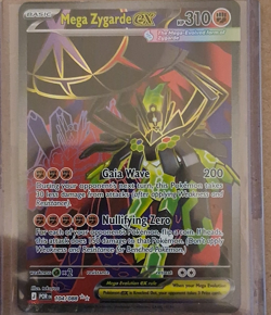 Pokemon TCG Mega Zygarde EX 104/088 PDR EN Mega Evolution Rare Foil English - Image 1