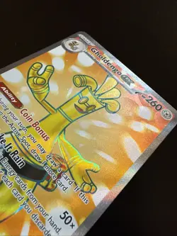 Gholdengo ex Holofoil Ultra Rare SV04: Paradox Rift 231/182 Pokemon - Image 3