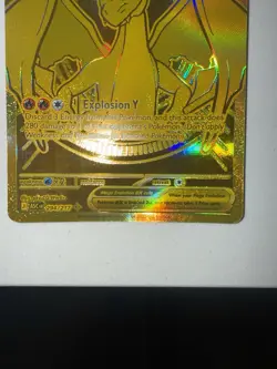 Mega Charizard Y ex ASC EN 294/217 GOLD Hyper Rare Pokemon Ascended Heroes - Image 3
