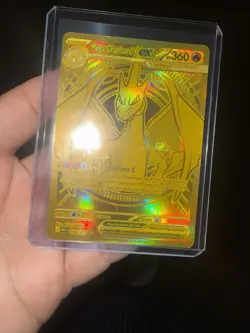 Mega Charizard Y ex ASC EN 294/217 GOLD Hyper Rare Pokemon Ascended Heroes - Image 4