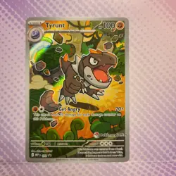 Pokemon Perfect Order ETB Tyrunt 70 Pokemon Center Stamped Promo. - Image 1