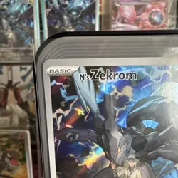Pokemon N's Zekrom MEP Promo 031 Full Art Holo 130 HP English Bun Toujo 2026 - Image 2