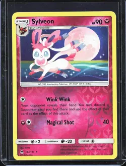 Pokemon TCG Sylveon 87/131 Reverse Holo Forbidden Light B-0002 - Image 1