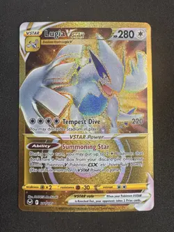 Secret Rare Lugia VSTAR Silver Tempest 211/195 Holo Pokemon TCG NM - Image 1
