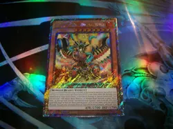 Sacred Fire King Garunix 1st Edition Platinum Secret Rare RA05-EN031 Yu-Gi-Oh! - Image 1