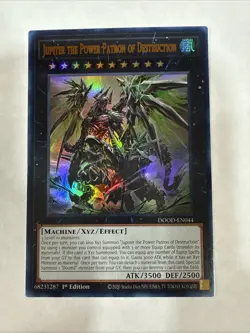 JUPITER THE POWER PATRON OF DESTRUCTION • Ultra R • DOOD EN044 • 1Ed • Yugioh! - Image 1