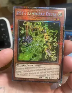 YuGiOh PSY-Framegear Delta 1st Edition RA05-EN007 Mint Rarity Collection 5 - Image 1