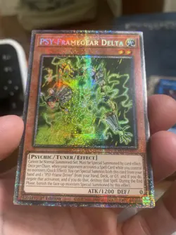 YuGiOh PSY-Framegear Delta 1st Edition RA05-EN007 Mint Rarity Collection 5 - Image 2