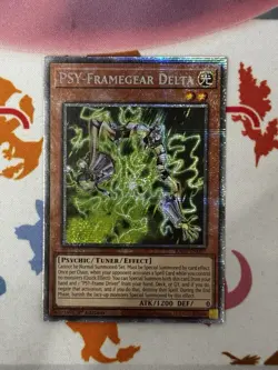 RA05-EN007 PSY-Framegear Delta Starlight Rare 1st Ed YuGiOh - Image 1
