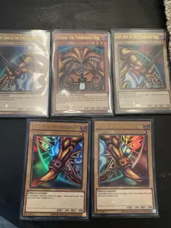 Exodia the Forbidden One YGLD set - Image 1