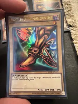 Exodia the Forbidden One YGLD set - Image 3