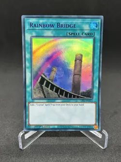 Yugioh Rainbow Bridge LDS1-EN111 Purple Ultra Rare 1st Edition MP - Image 1