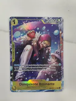 One Piece CCG Alternate Art Donquixote Rosinante OP12-108 Treasure Rare - Image 1
