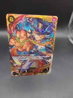 Sabo OP07-118 Secret Rare Foil Japanese One Piece Card NM - Image 2