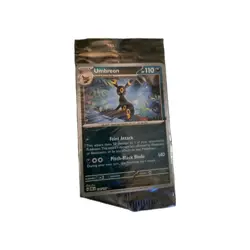 Umbreon Holo #130 SEALED EB GAMES Exclusive Stamped Promo Card Obsidian Pokemon - Image 1