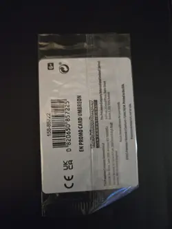 Umbreon Holo #130 SEALED EB GAMES Exclusive Stamped Promo Card Obsidian Pokemon - Image 2