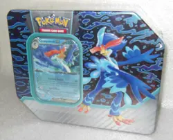 Pokeman Paldea Partners Tin Trading Card Game New Sealed Quaquaval ex ETB - Image 2