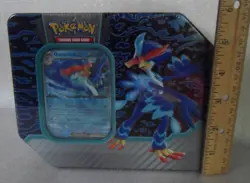 Pokeman Paldea Partners Tin Trading Card Game New Sealed Quaquaval ex ETB - Image 5