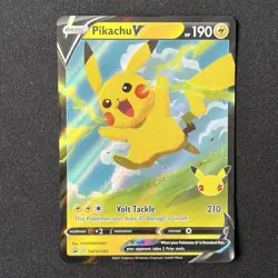 Pikachu V SWSH143 Promo Pokemon Card - Image 2