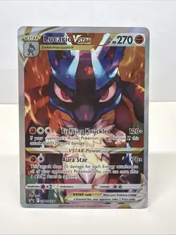 Pokemon Lucario VSTAR - Promo Holo SWSH: Sword & Shield Promo Cards SWSH291 NM - Image 1