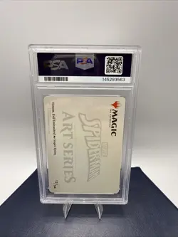 Venom Evil Unleashed Art Card Marvel's Spider-Man Gold Stamp (12/54) PSA 8 - Image 2