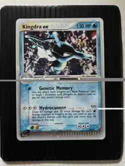 Pokemon Kingdra ex 92/97 EX Dragon Holo Rare 150 HP Pokemon Card 2003 - Image 1