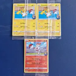 Pikachu on the Ball 001/005 Pokemon Card Sealed Promo Fultsal Great Centering #1 - Image 1