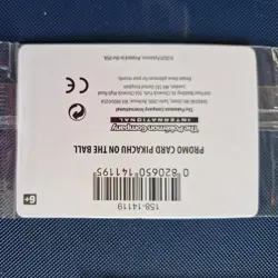 Pikachu on the Ball 001/005 Pokemon Card Sealed Promo Fultsal Great Centering #1 - Image 3