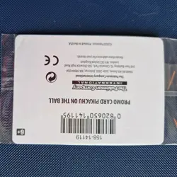 Pikachu on the Ball 001/005 Pokemon Card Sealed Promo Fultsal Great Centering #1 - Image 5