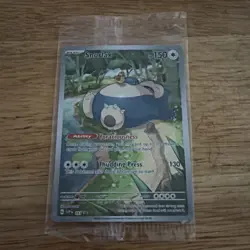 Pokemon TCG Snorlax 051 SV Scarlet & Violet 151 Promo Card Sealed - Image 1
