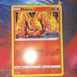 The Pokemon Company Moltres SWSH185 SWSH Promo Holo 120 HP Card - Image 1