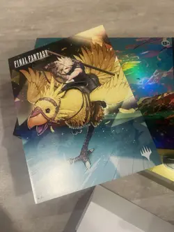 MAGIC THE GATHERING MTG FINAL FANTASY FF CHOCOBO BUNDLE BOX OPENED *NO CARDS* - Image 5
