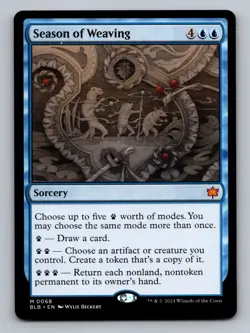 Season of Weaving M Bloomburrow 68 NM - Image 1