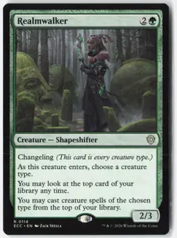 Realmwalker R Commander: Lorwyn Eclipsed 114 NM - Image 1