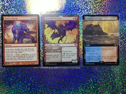 MTG Regular: The List 98/249 Molten Psyche; 0518 Stormcarved Coast Extended Art - Image 1