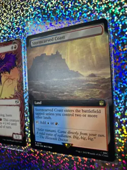 MTG Regular: The List 98/249 Molten Psyche; 0518 Stormcarved Coast Extended Art - Image 3