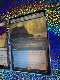 MTG Regular: The List 98/249 Molten Psyche; 0518 Stormcarved Coast Extended Art - Image 4