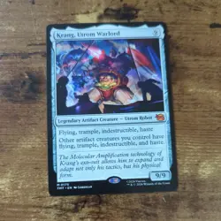 Krang, Utrom Warlord #175 Mythic MTG Teenage Mutant Ninja Turtles TMT PACK FRESH - Image 1