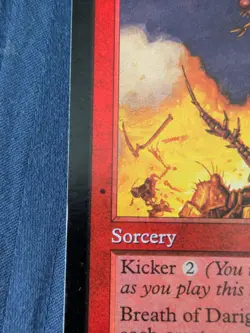 Breath of Darigaaz 2000 Invasion FOIL - MTG - small ink misprint - Image 3