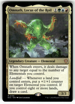 Omnath, Locus of the Roil #130 (NM) ECC Magic MTG - Image 1