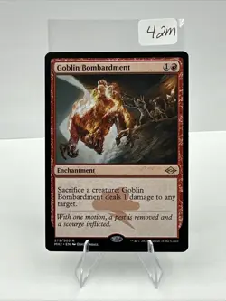 Goblin Bombardment 279/303 Magic the Gathering LP - Image 3