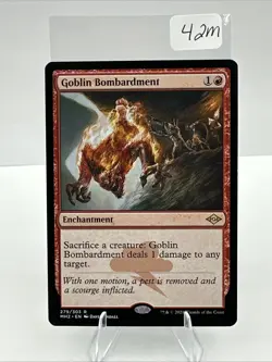 Goblin Bombardment 279/303 Magic the Gathering LP - Image 4