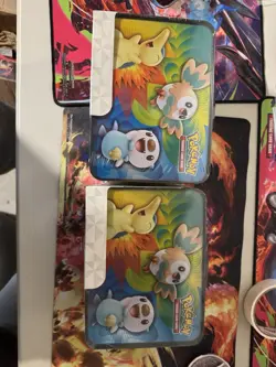 Lot Of-2 Sealed Pokemon TCG Arceus Collector’s Chest Lunchbox Tin Spring 2022 - Image 2