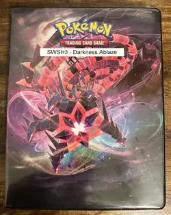 Pokemon SWSH03 Darkness Ablaze Near Complete Master Set NM - Image 1