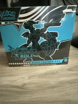 Black Bolt Elite Trainer Box ETB Factory Sealed - Pokemon TCG - Image 1