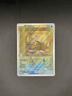 Pokemon TCG: Wimpod 191/182 Illustration Rare Holo Paradox Rift LP+ - Image 3